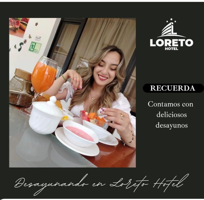 Loreto Hotel Latacunga Exterior photo